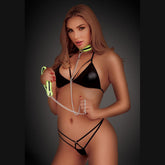 Whip Smart Glow In The Dark Deluxe Collar and Leash Set > Bondage Gear > Collars